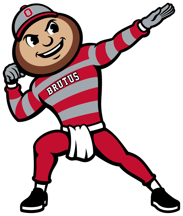 Ohio State Buckeyes 2022-Pres Mascot Logo v4 diy iron on heat transfer